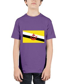 Brunei 503# - world flags - Youth Tee Unisex