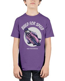 Build for speed 12# - motorcycle - Youth Tee Unisex