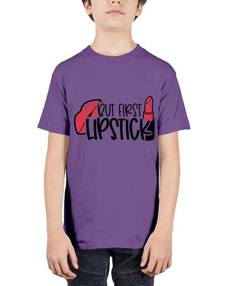 But First Lipstick Style 119# - beauty - fashion - Youth Tee Unisex