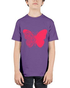 ButterflyMandala 292# - mandala - Youth Tee Unisex