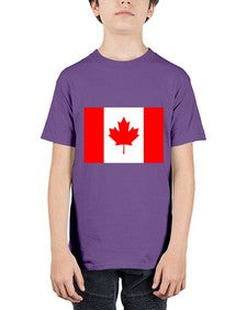 Canada 540# - world flags - Youth Tee Unisex