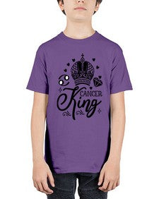 Cancer king 158# - cancer - Youth Tee Unisex