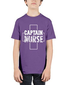 Captain Nurse647# - nurse - Youth Tee Unisex
