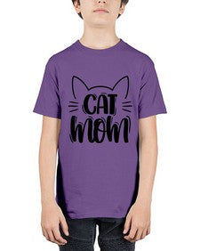 Cat Mom Style 85# - cats - Youth Tee Unisex