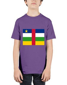 Central African Republic 551# - world flags - Youth Tee Unisex