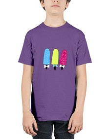 Colorful Icecreams 873# - ice cream - Youth Tee Unisex