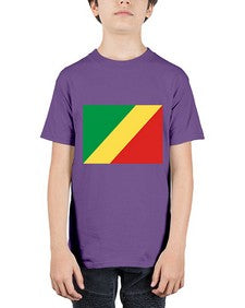 Congo Republic of the 614# - world flags - Youth Tee Unisex