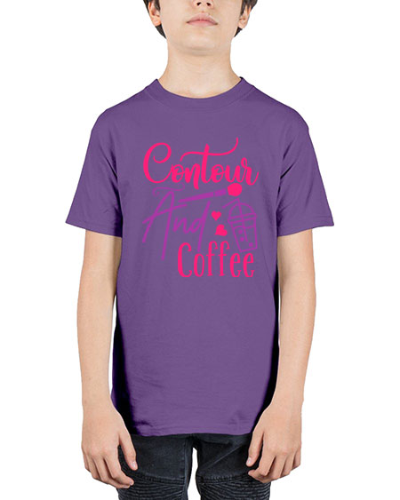 Contour And Coffee Style 243# - beauty - fashion - Youth Tee Unisex