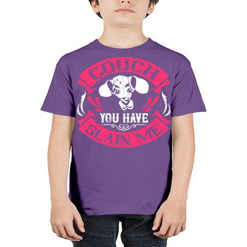 Couch You Have Slain Me Style 3# - dogs - Youth Tee Unisex