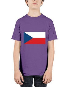 Czechia 637# - world flags - Youth Tee Unisex