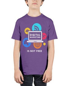 Digital Marketing is Not Free 23# - internet - Youth Tee Unisex