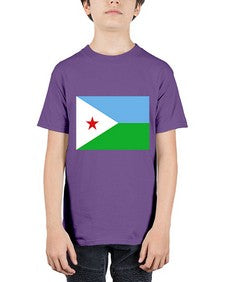 Djibouti 670# - world flags - Youth Tee Unisex