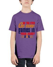 Do you ever go over games in your head 71# - chess - Youth Tee Unisex