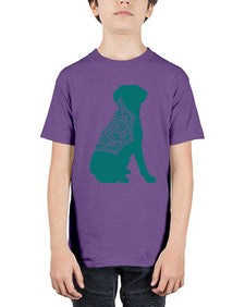DogMandala 381# - mandala - Youth Tee Unisex