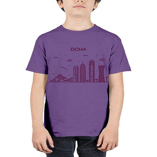 Doha 671# - cities - Youth Tee Unisex
