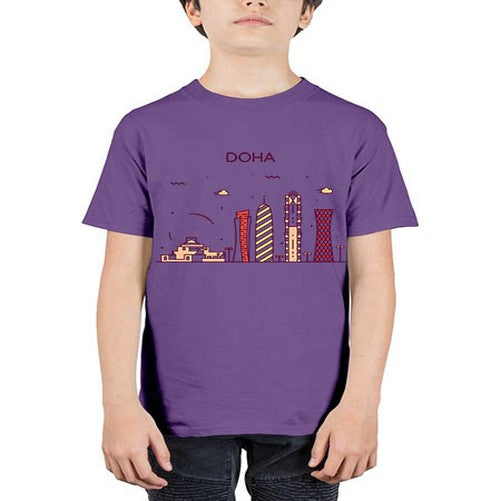 Doha 673# - cities - Youth Tee Unisex