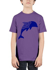 DolphinMandala 382# - mandala - Youth Tee Unisex