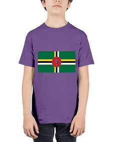 Dominica 675# - world flags - Youth Tee Unisex