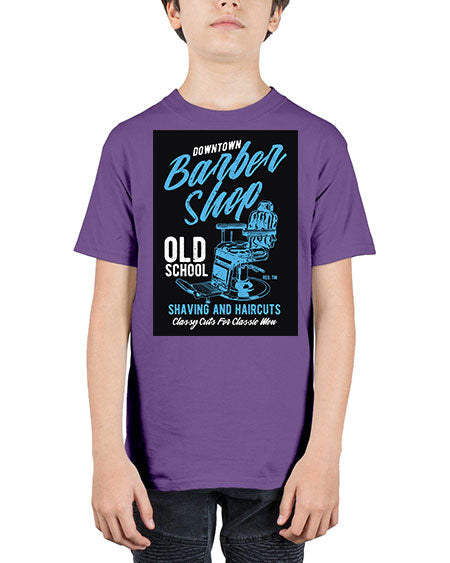 Downtown Barbershop CS729# - barber - Youth Tee Unisex