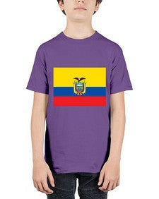 Ecuador 699# - world flags - Youth Tee Unisex