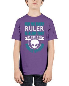 Every ruler is an alien 52# - ufo - Youth Tee Unisex