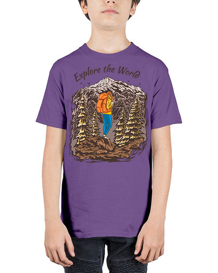 Explore the World 24# - nature - Youth Tee Unisex