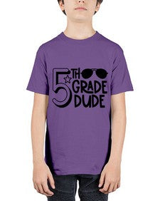 Fifth Grade Dude 67# - fifth grade - Youth Tee Unisex