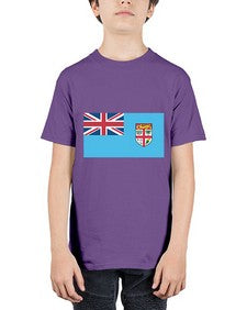 Fiji 721# - world flags - Youth Tee Unisex