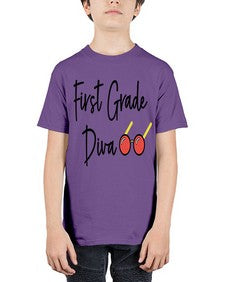 First Grade Diva 124# - first grade - Youth Tee Unisex