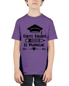 First Grade Is Magical 141# - first grade - Youth Tee Unisex
