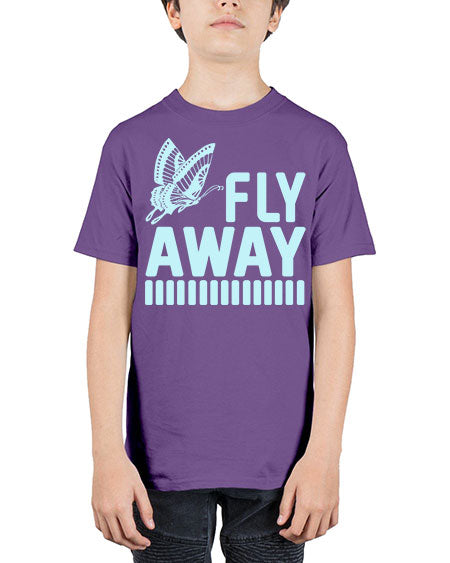 Fly away butterfly - butterfly - Youth Tee Unisex