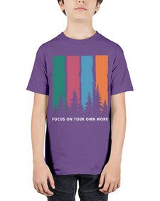 Focus on Your Own Work 14# - internet - Youth Tee Unisex
