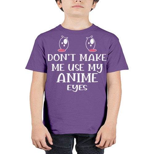 Funny Cute Anime Kawaii Eyes 230# - anime - Youth Tee Unisex