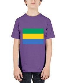 Gabon 754# - world flags - Youth Tee Unisex