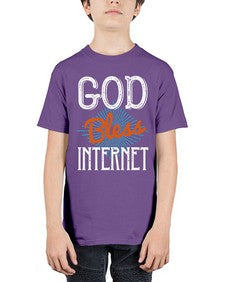 God bless internet 78# - internet - Youth Tee Unisex