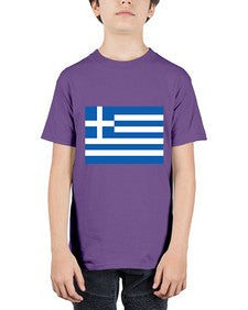 Greece 782# - world flags - Youth Tee Unisex