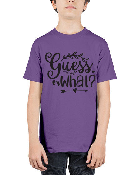 Guess what 323# - pregnancy - Youth Tee Unisex