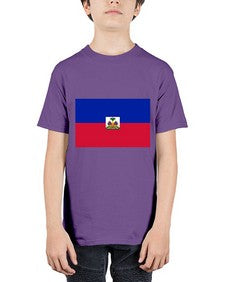 Haiti 802# - world flags - Youth Tee Unisex