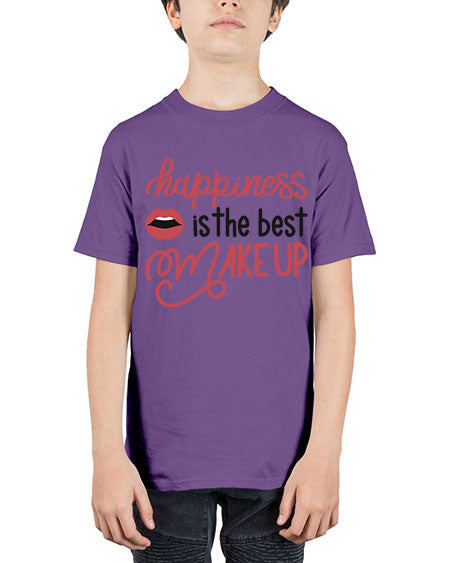 Happiness is the Best Makeup Style 94# - beauty - fashion - Youth Tee Unisex
