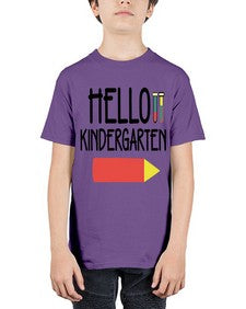 Hello Kindergarten 299# - kindergarten - Youth Tee Unisex