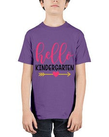 Hello Kindergarten 300# - kindergarten - Youth Tee Unisex