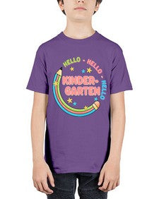 Hello Kindergarten Pencil 301# - kindergarten - Youth Tee Unisex