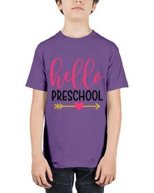 Hello Preschool 318# - prek headstart - Youth Tee Unisex