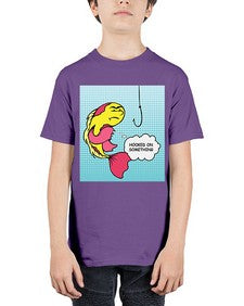 Hooked on Something 534# - art pop art - Youth Tee Unisex