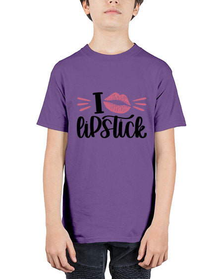 I Love Lipstick Style 86# - beauty - fashion - Youth Tee Unisex