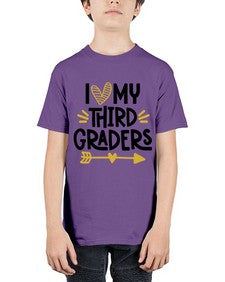 I Love My Third 368# - third grade - Youth Tee Unisex