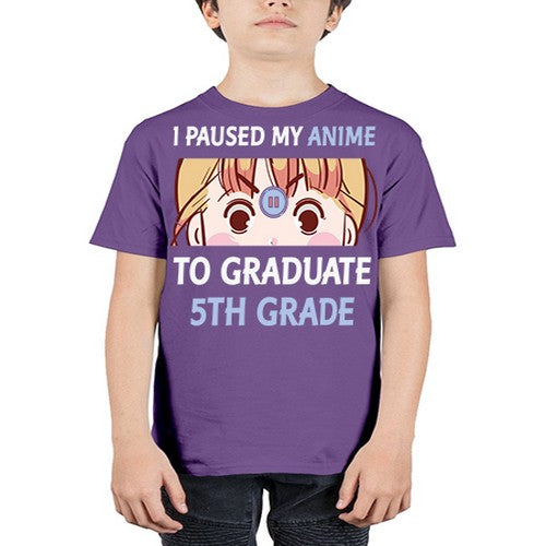I Paused My Anime To Anime 243# - anime - Youth Tee Unisex