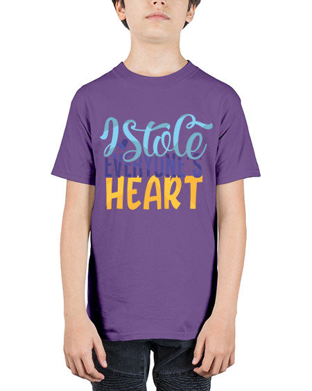 I Stole Everyones Heart Style 109# - baby - Youth Tee Unisex