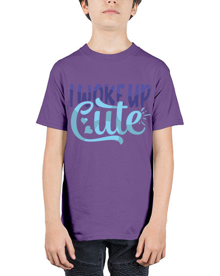 I Woke Up Cute Style 112# - baby - Youth Tee Unisex