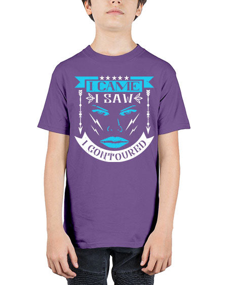 I came I saw I contoured Style 209# - beauty - fashion - Youth Tee Unisex